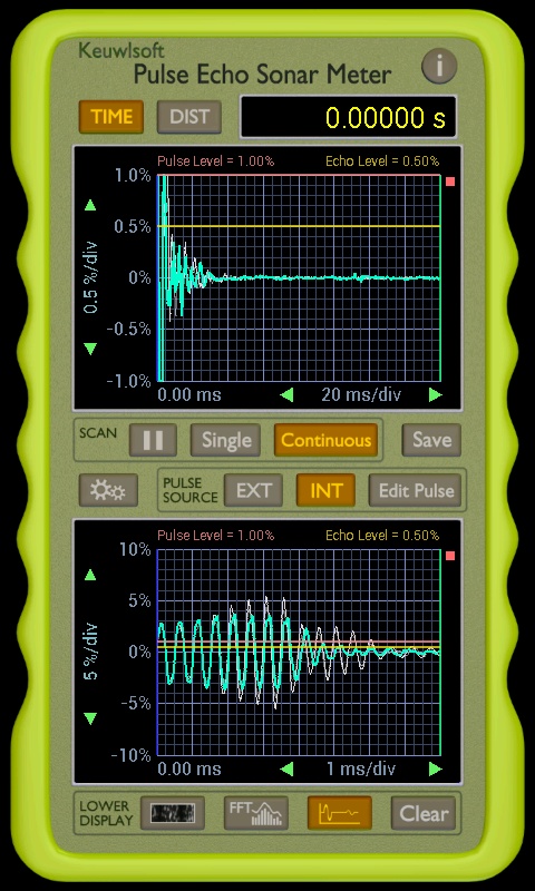 Pulse Echo Sonar Meter Screenshot 4