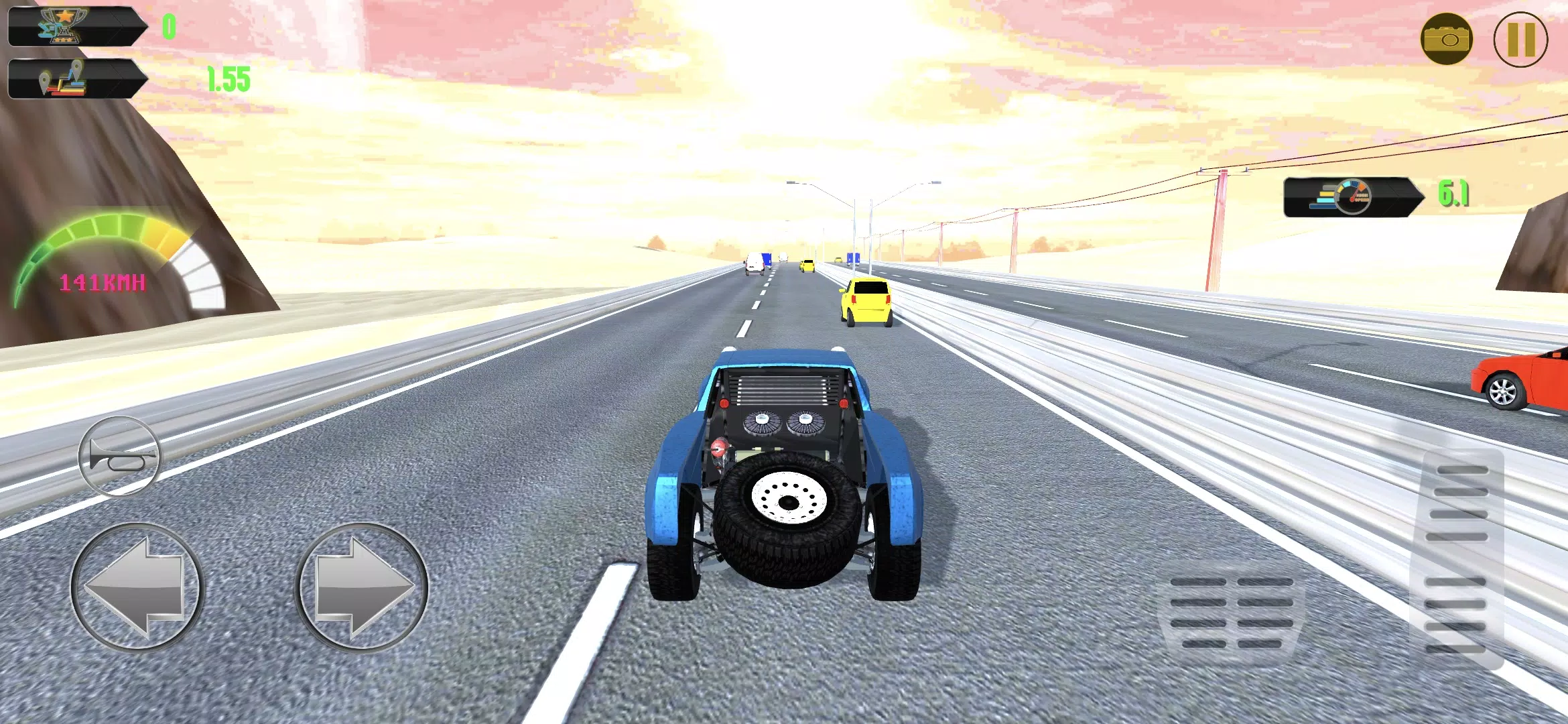 Mobile Traffic Racer: Vehicles Screenshot 4
