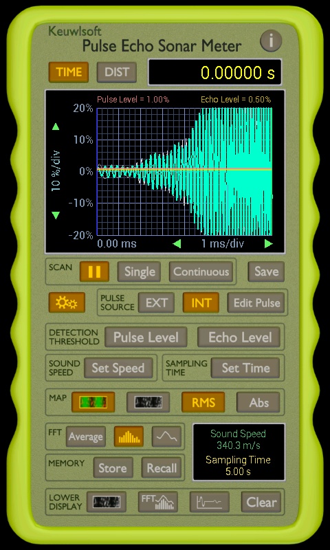 Pulse Echo Sonar Meter Screenshot 6