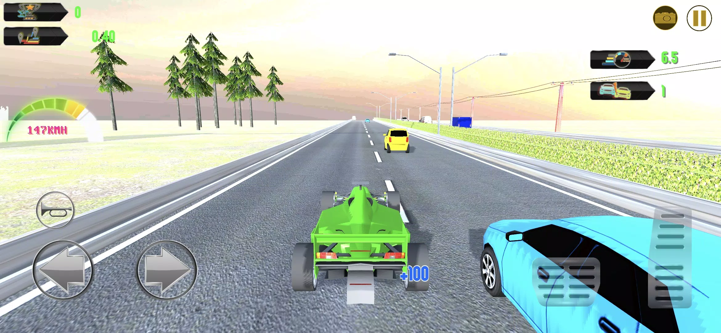 Mobile Traffic Racer: Vehicles Screenshot 1