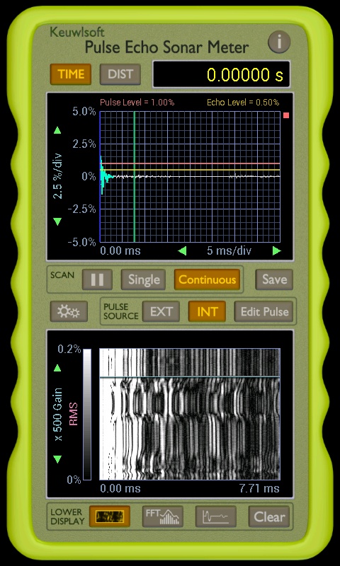 Pulse Echo Sonar Meter Screenshot 8