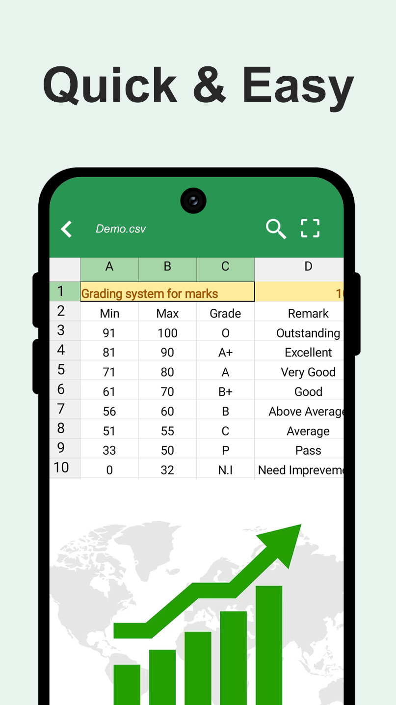 CSV Reader Screenshot 2