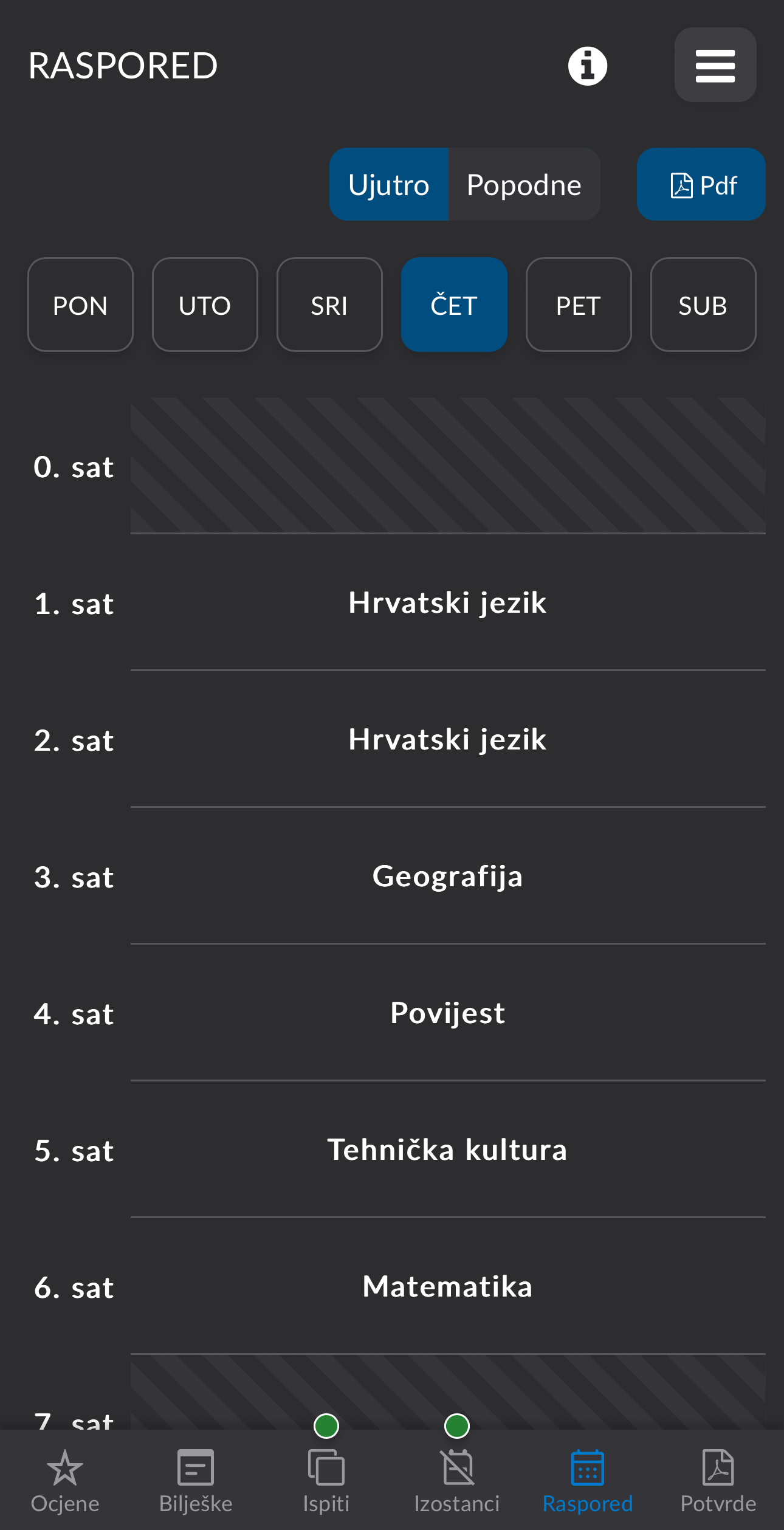 e-Dnevnik Screenshot 5