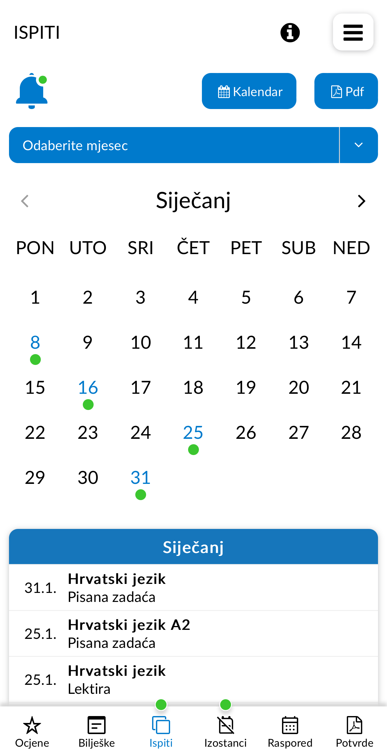 e-Dnevnik Screenshot 7