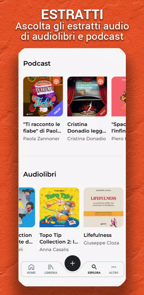 Giunti Audiolibri Screenshot 4