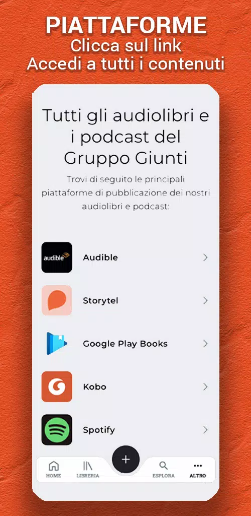 Giunti Audiolibri Screenshot 3