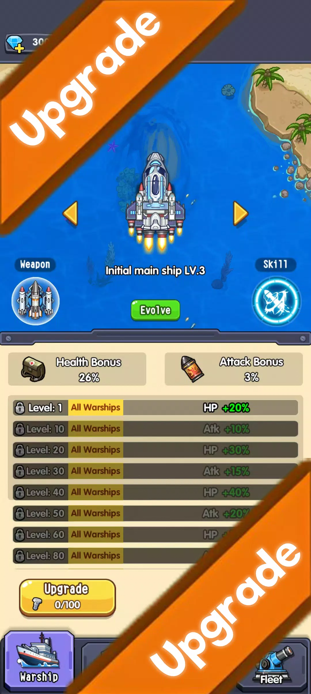 Warships Expedition Screenshot 3