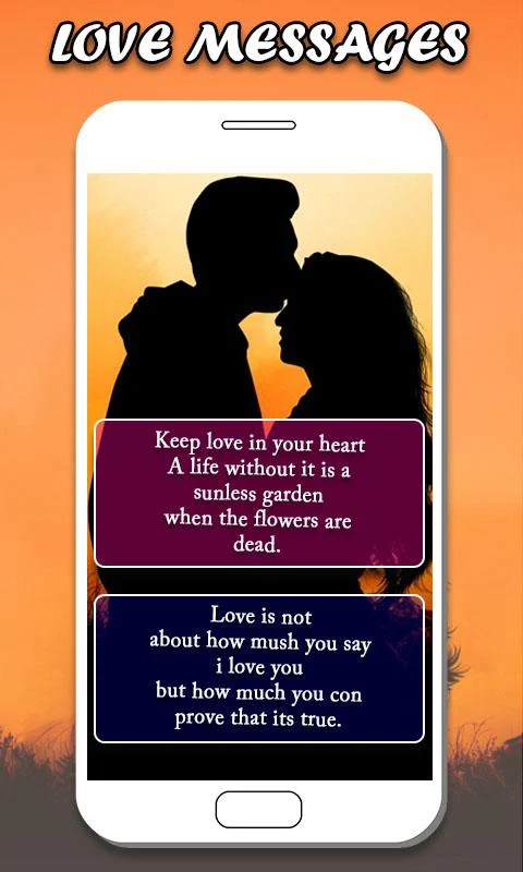 Love Messages - Text, SMS Screenshot 2