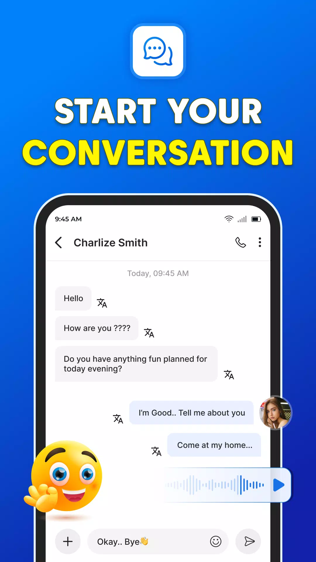 Messages: SMS Text Messenger Screenshot 3