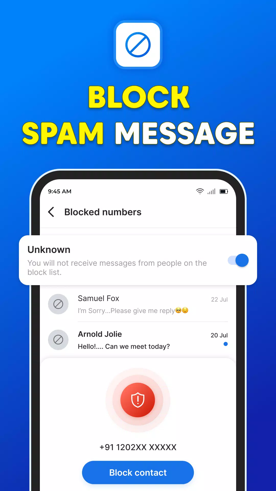 Messages: SMS Text Messenger Screenshot 6