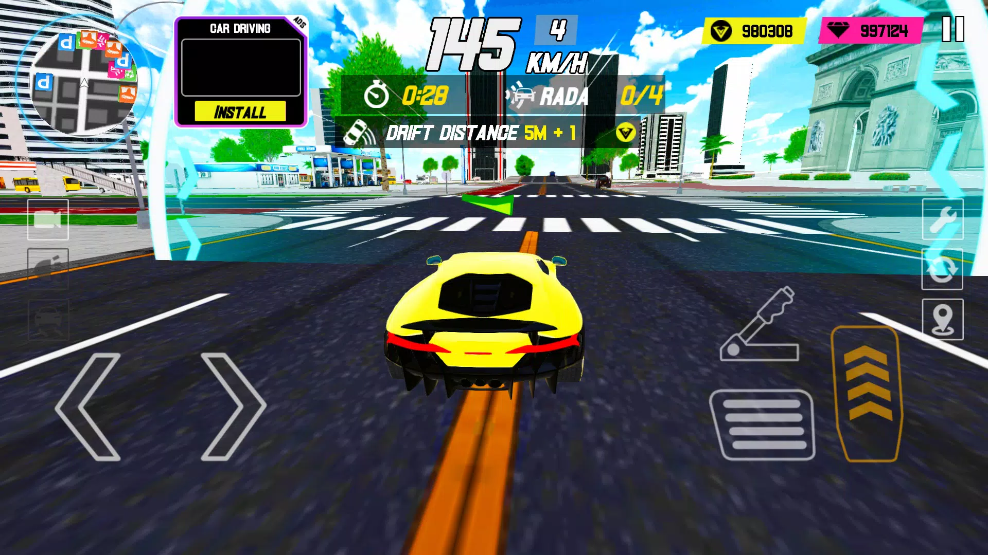 Real Car Driving Traffic Sim Screenshot 6
