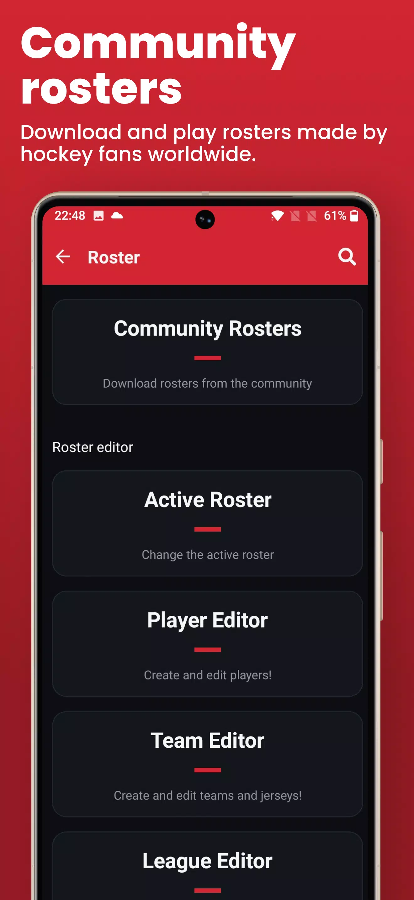 Hockey Legacy Manager 26 Screenshot 5