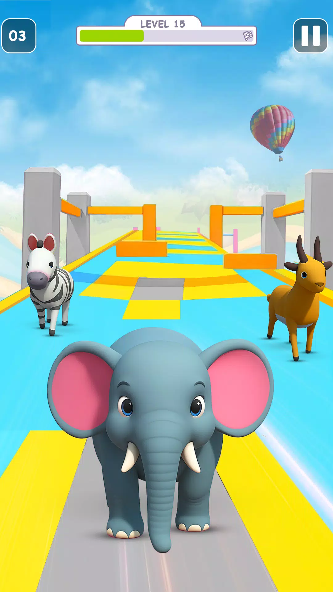 Skyzoo Animal Running Games 3D Screenshot 3