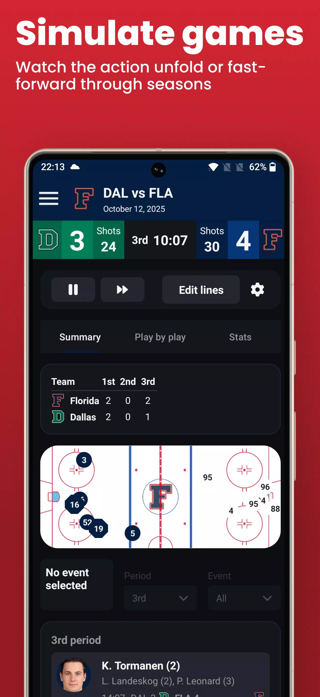Hockey Legacy Manager 26 Screenshot 2