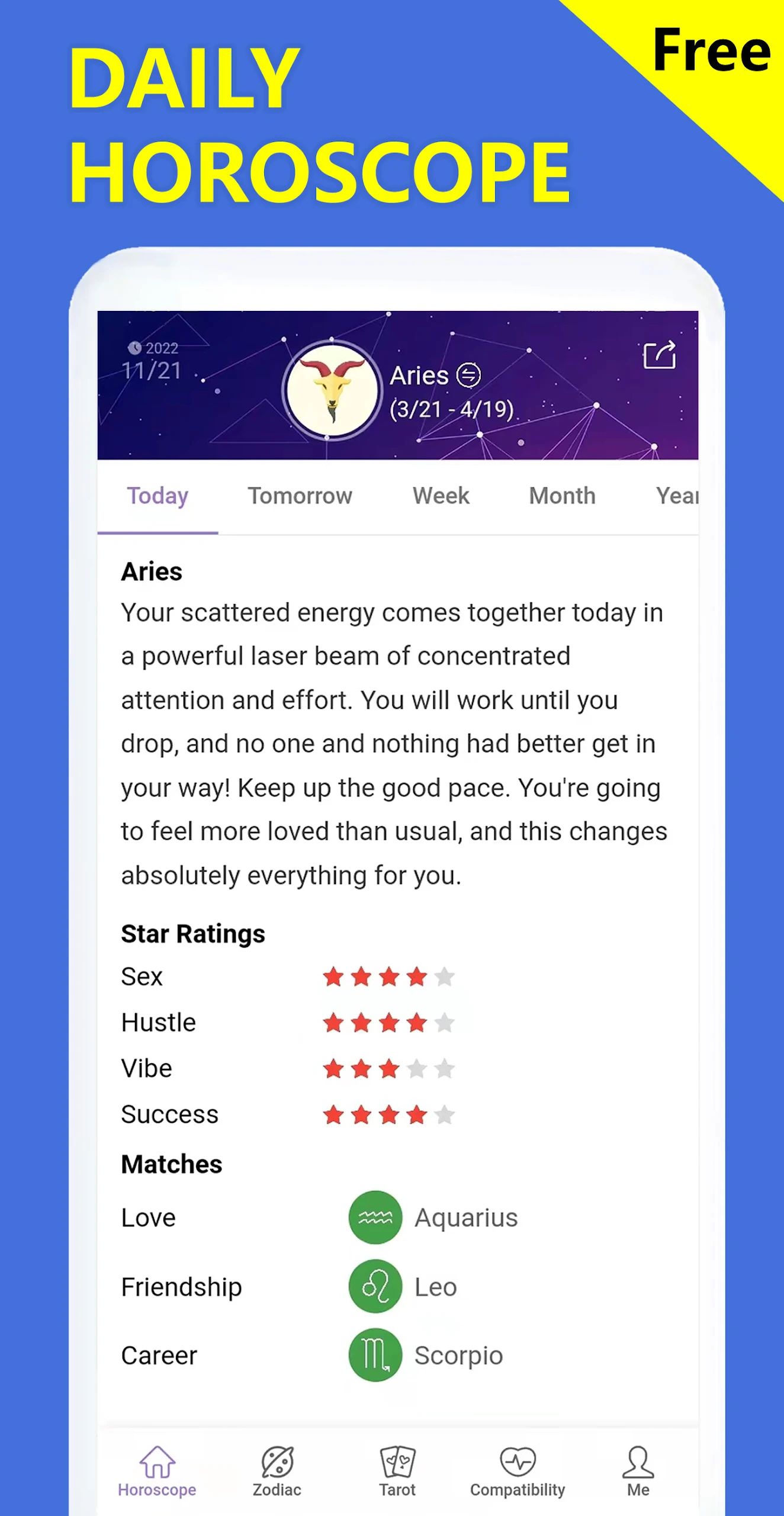 Magic Horoscope & Zodiac Signs Screenshot 1