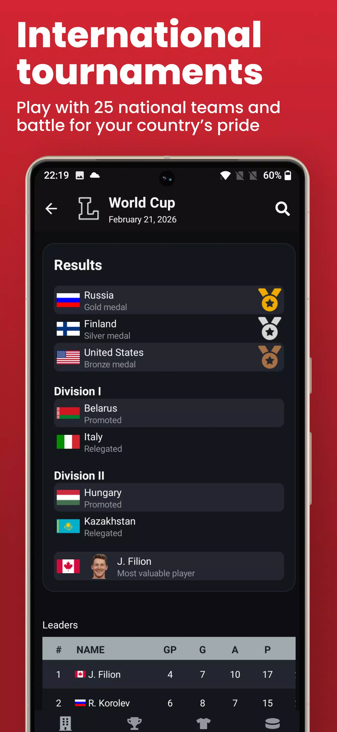 Hockey Legacy Manager 26 Screenshot 6