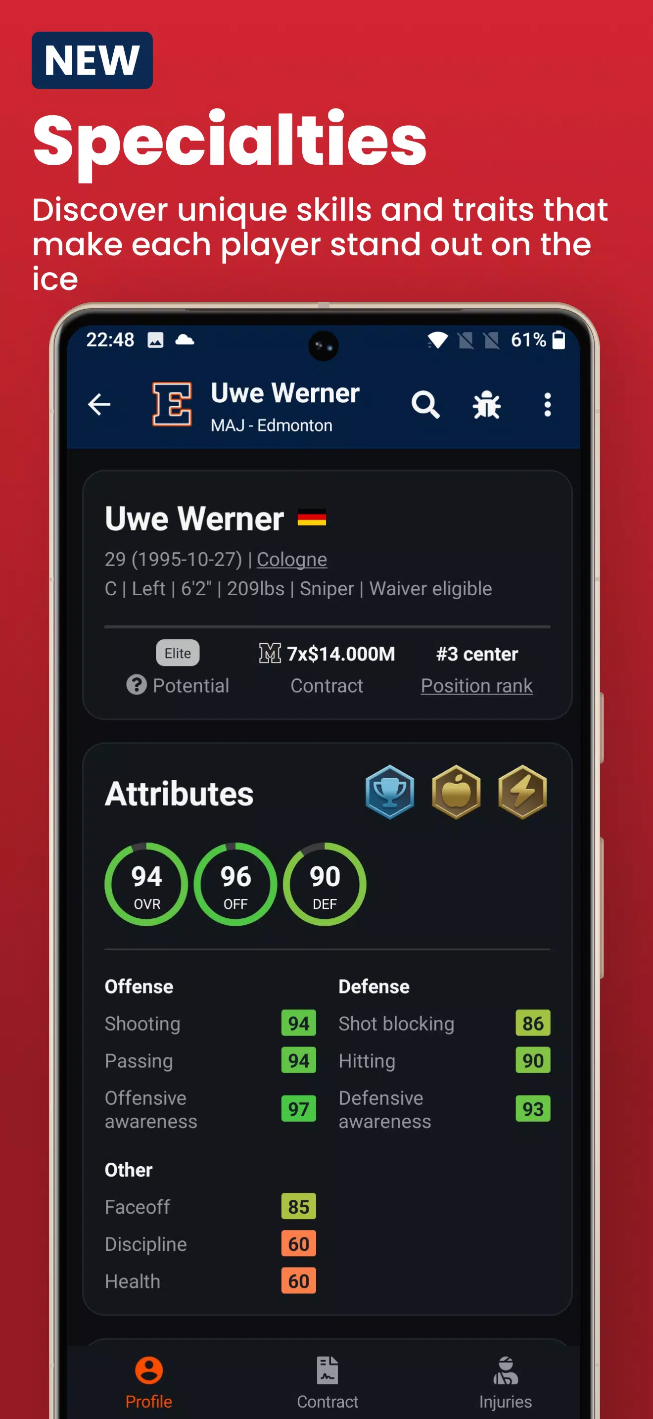 Hockey Legacy Manager 26 Screenshot 7