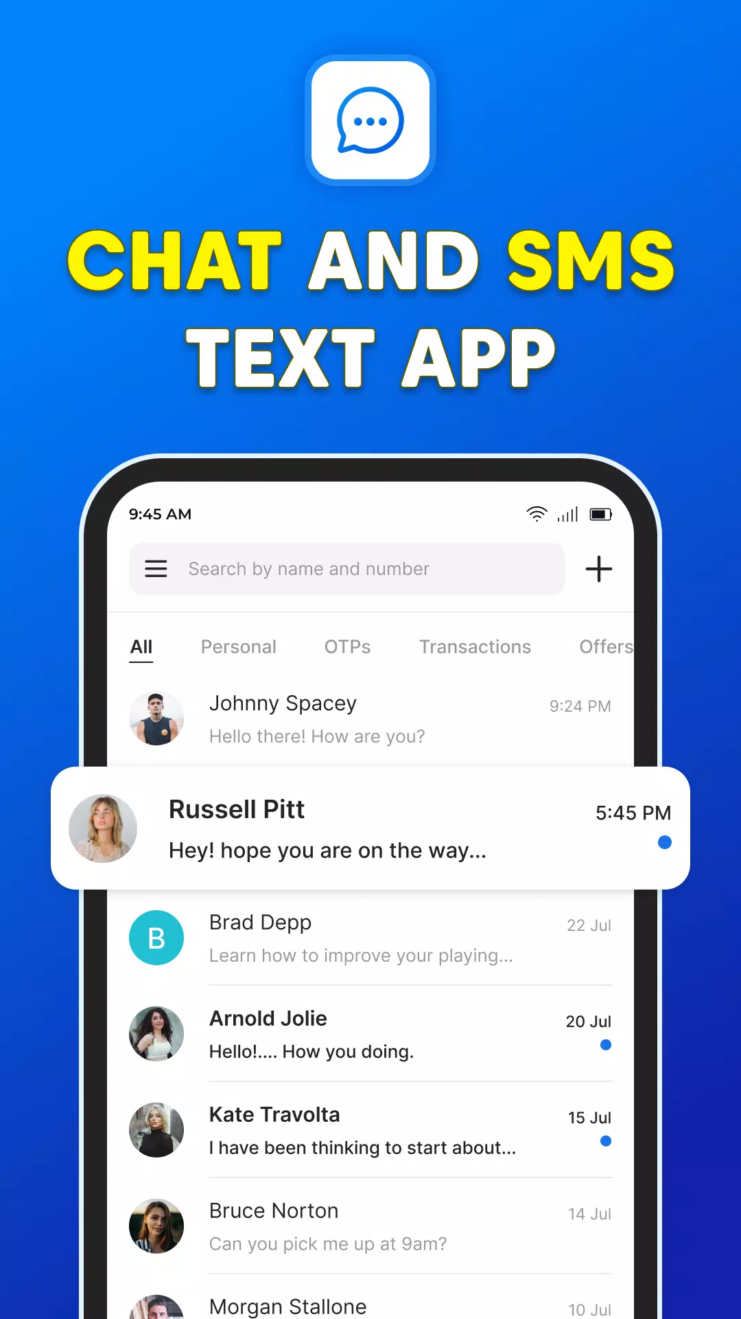 Messages: SMS Text Messenger Screenshot 2
