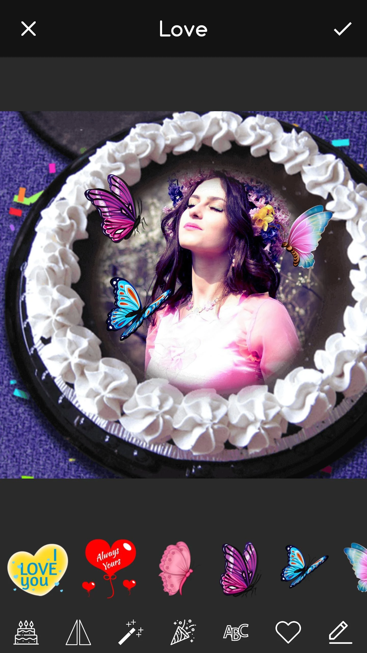 Pic on Birthday Cake with Name Screenshot 3