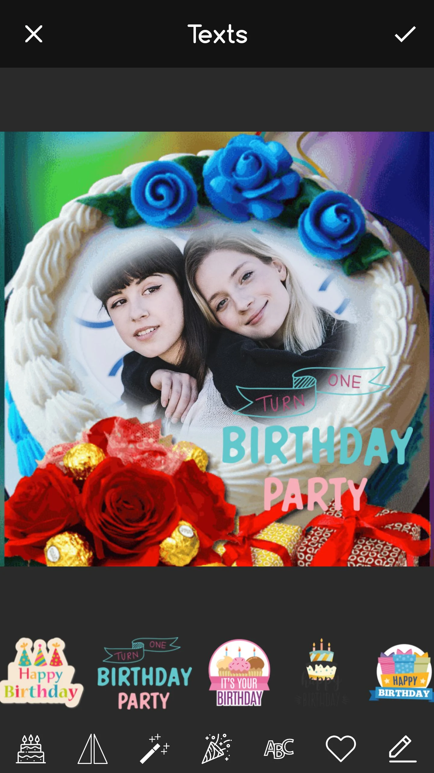 Pic on Birthday Cake with Name Screenshot 5