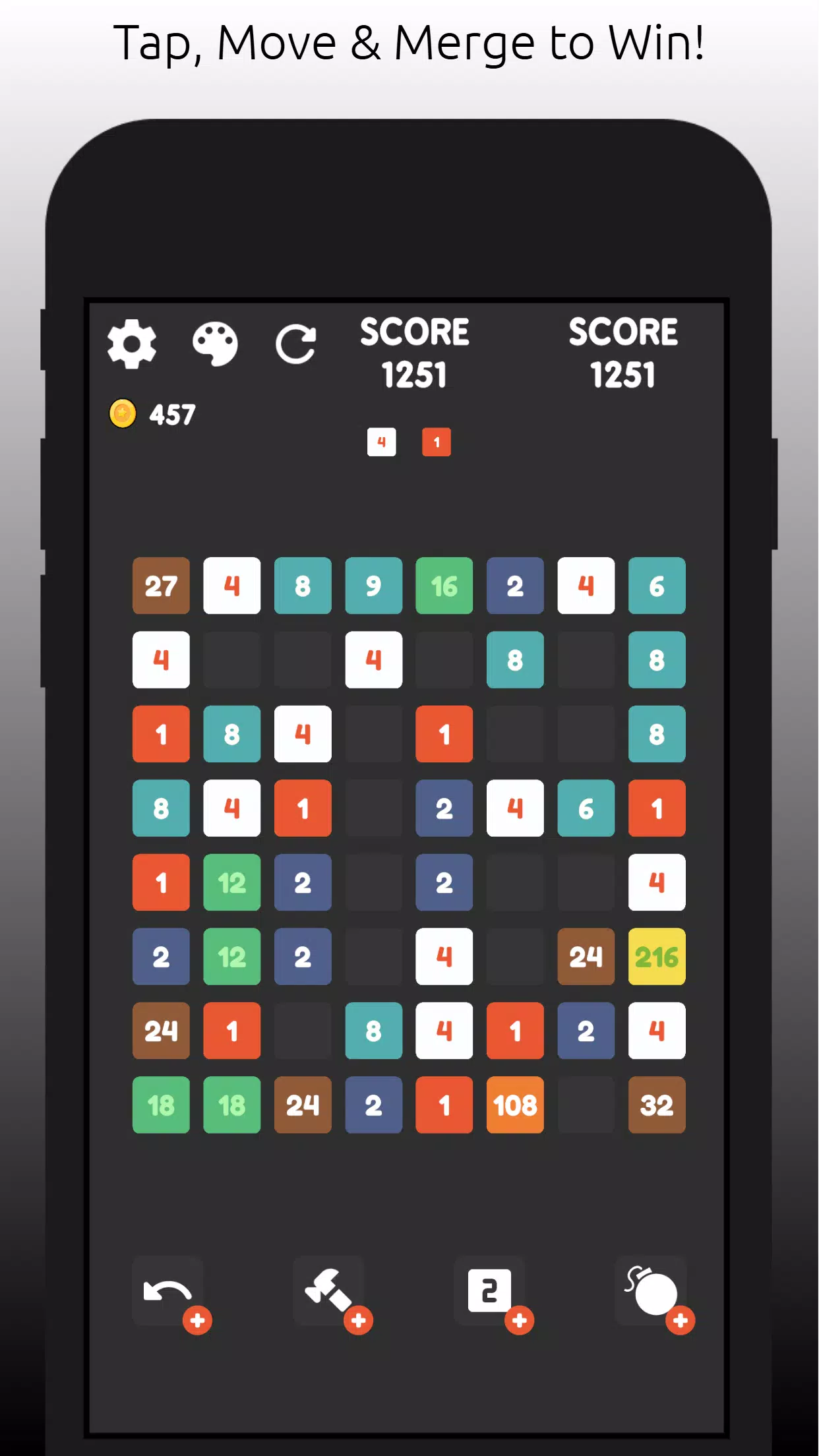 Merge  Number Screenshot 1