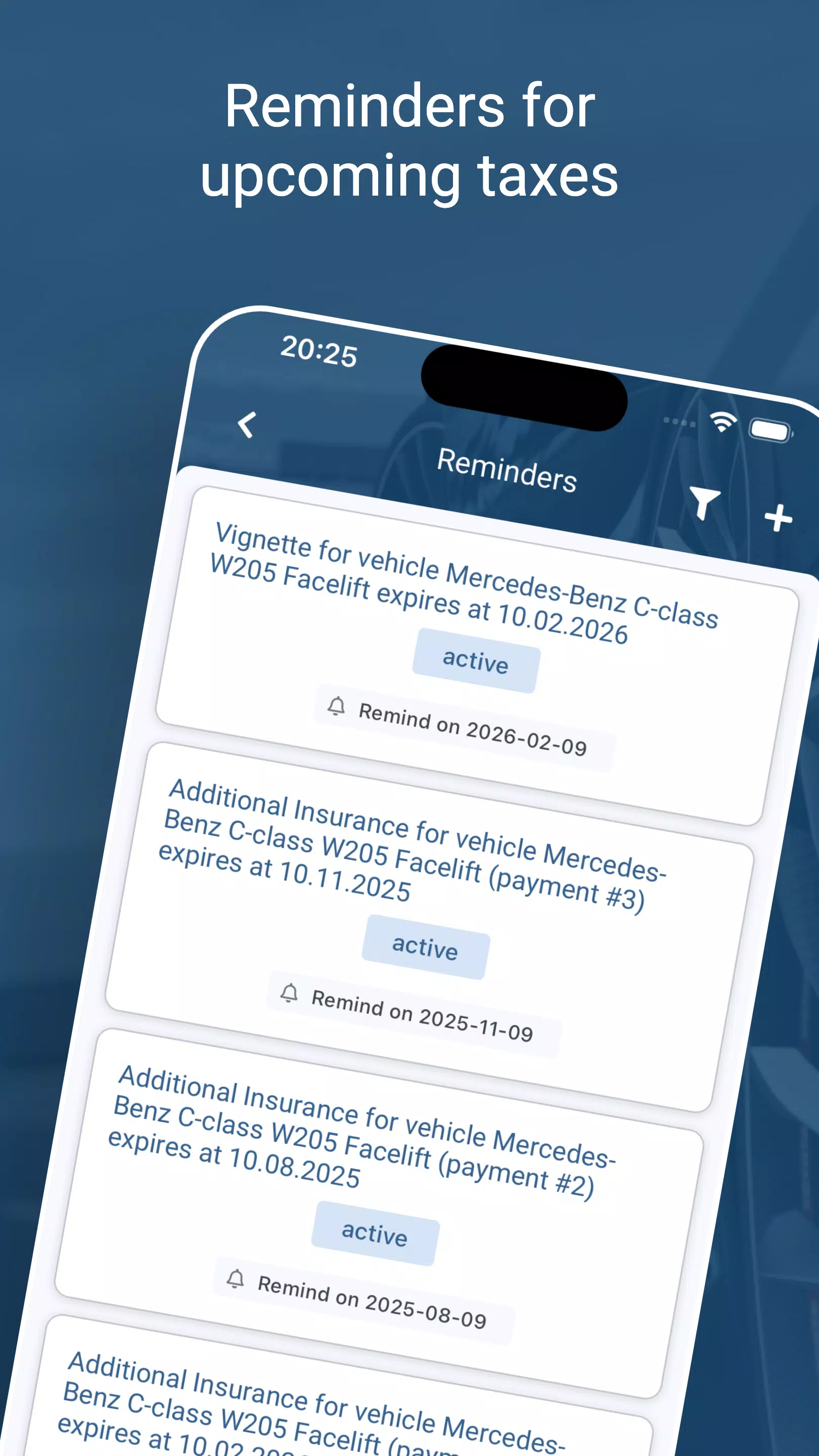 CarDiary Screenshot 2