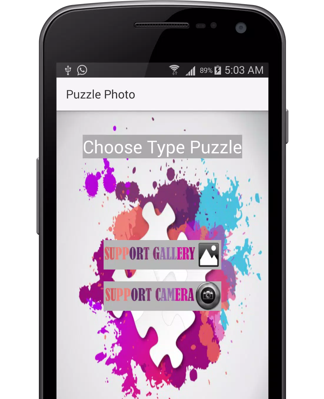 Puzzle Photo Screenshot 1