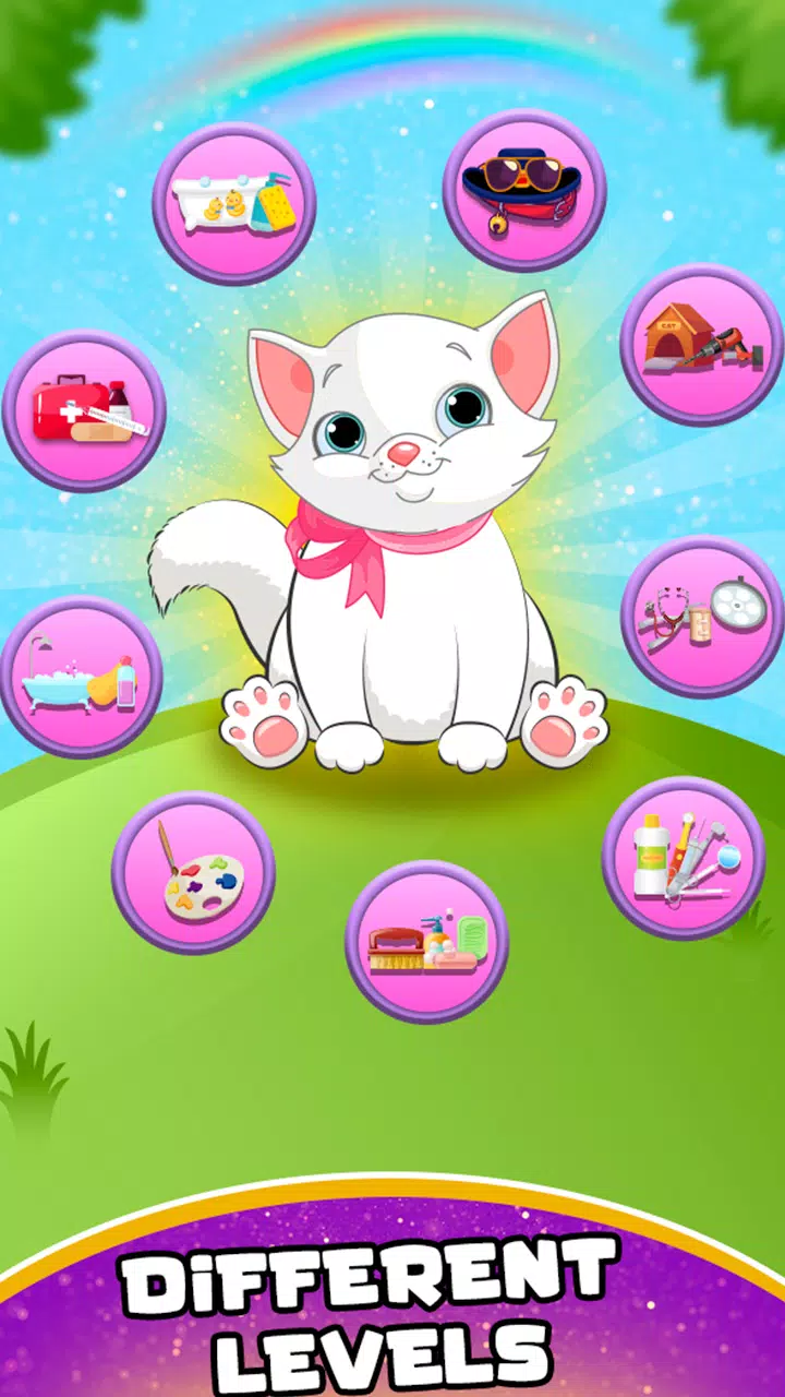 Rescue Cat - Pet Grooming Game Screenshot 7