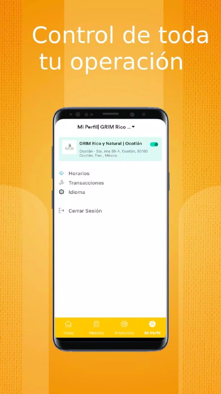 SABROSÓN Negocios Screenshot 1