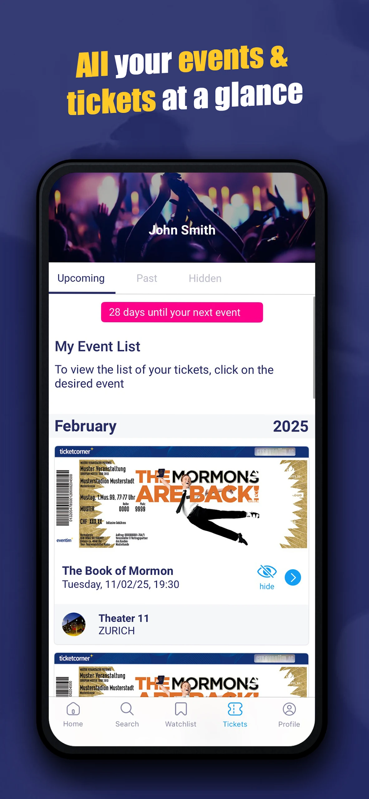 Ticketcorner Screenshot 4