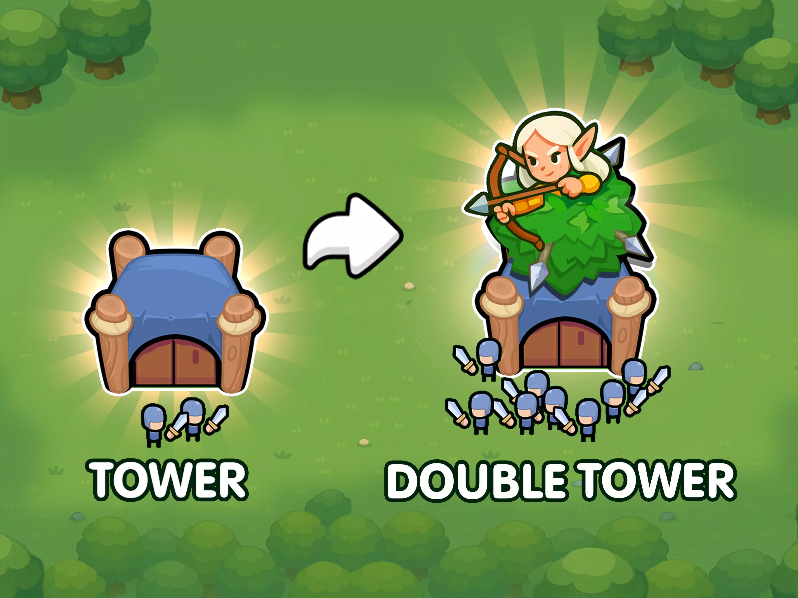 Double Defense TD: Twinhold Screenshot 1