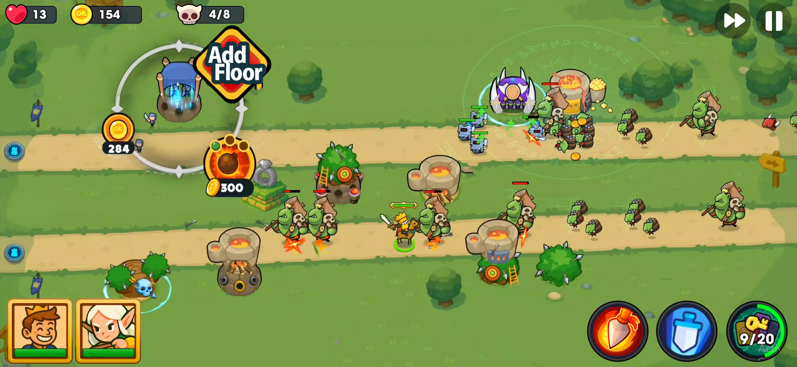 Double Defense TD: Twinhold Screenshot 7