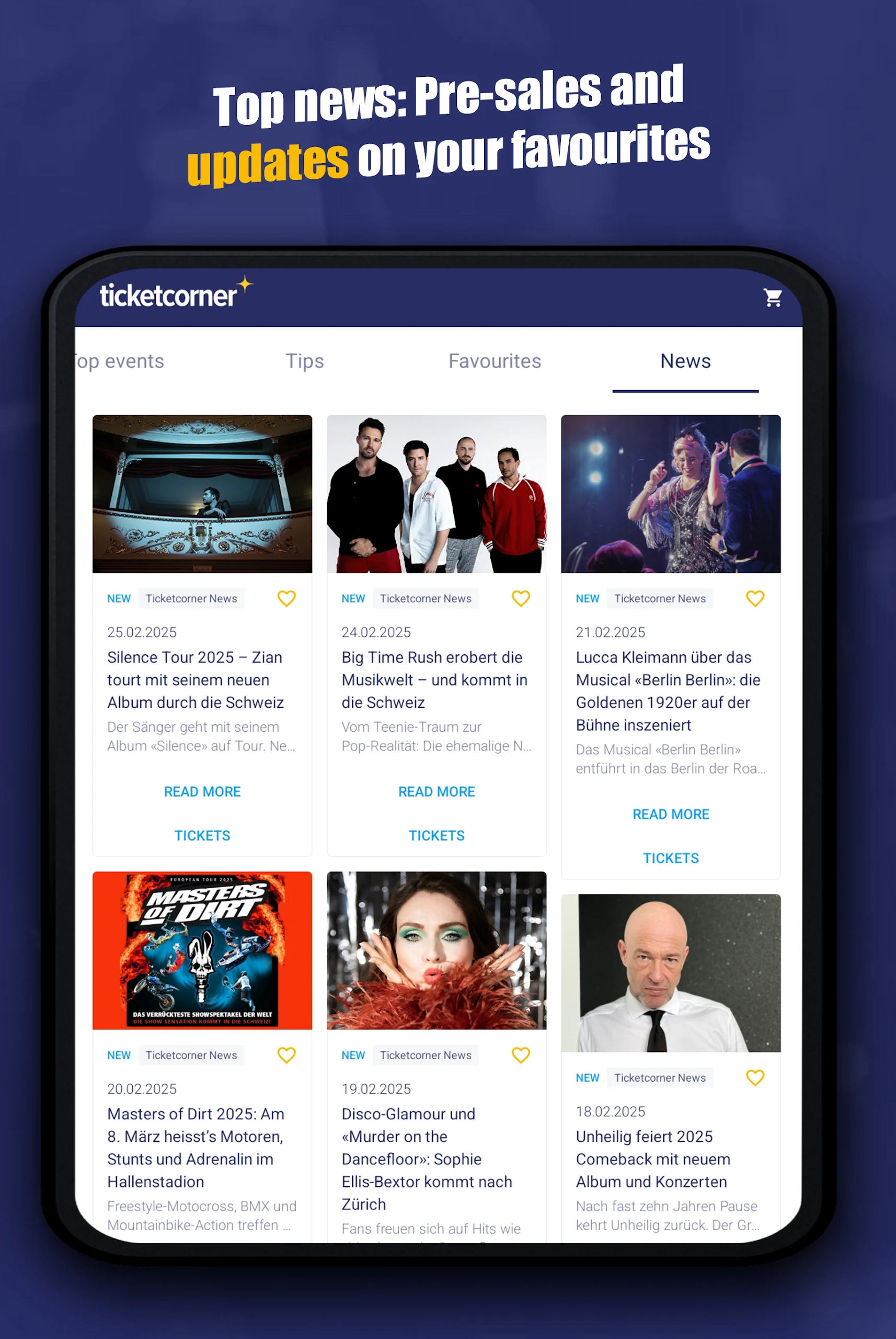 Ticketcorner Screenshot 16