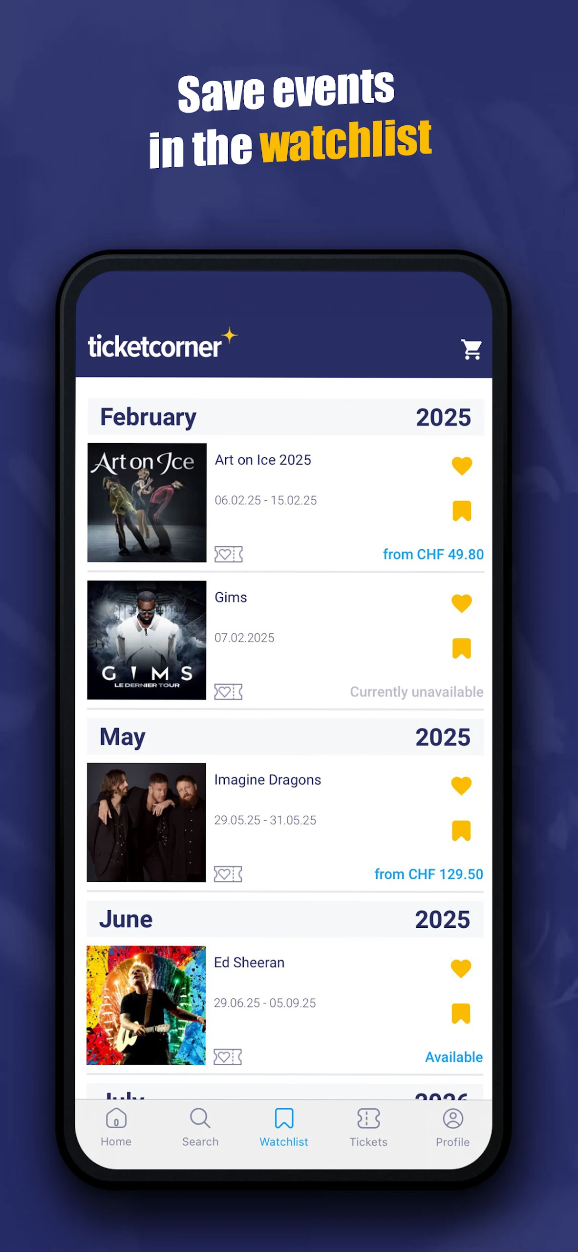 Ticketcorner Screenshot 8