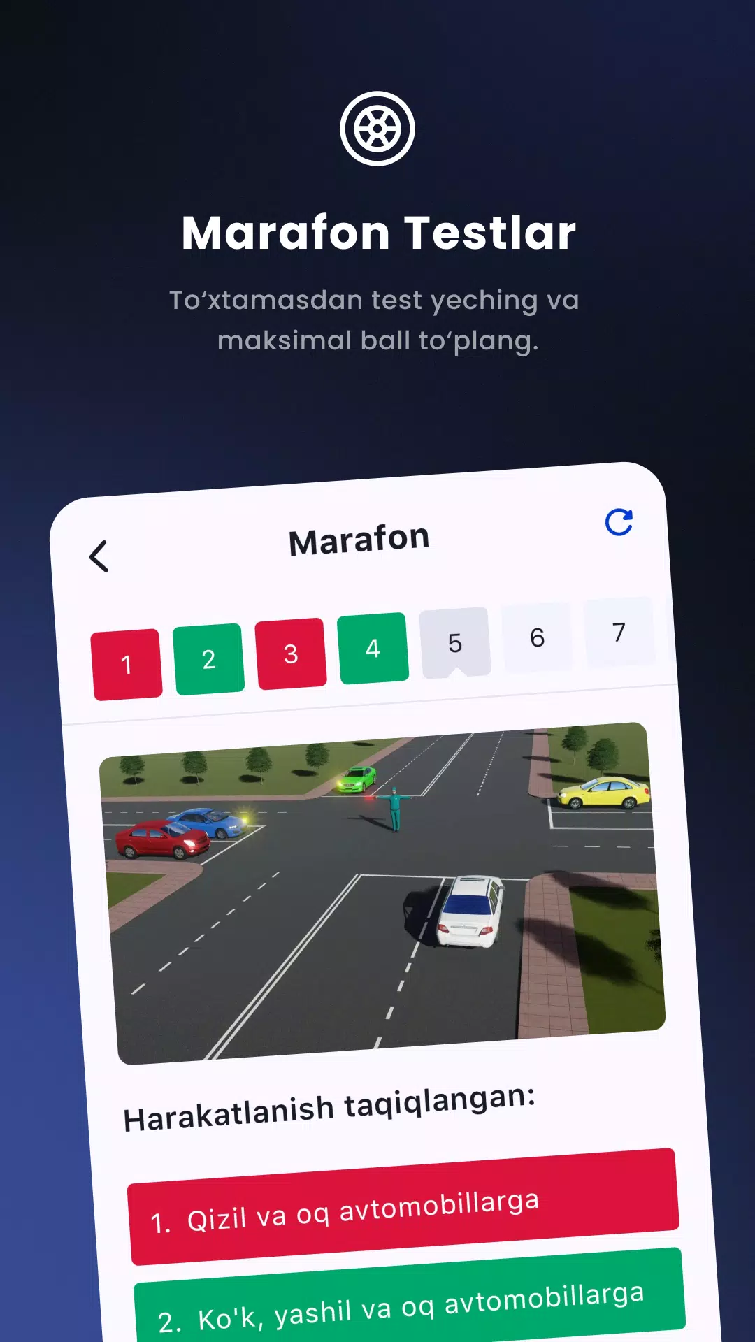 Yo'l harakati qoidalari 2025 Screenshot 2