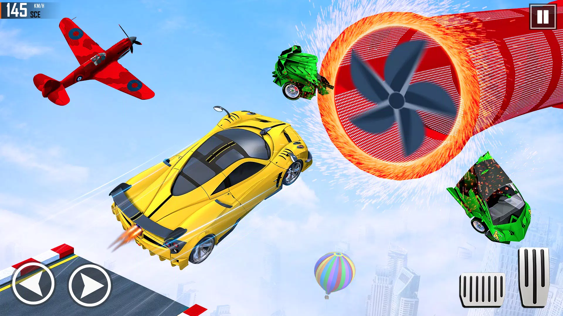 Stunt Car Driving Crazy Car 3D Screenshot 1