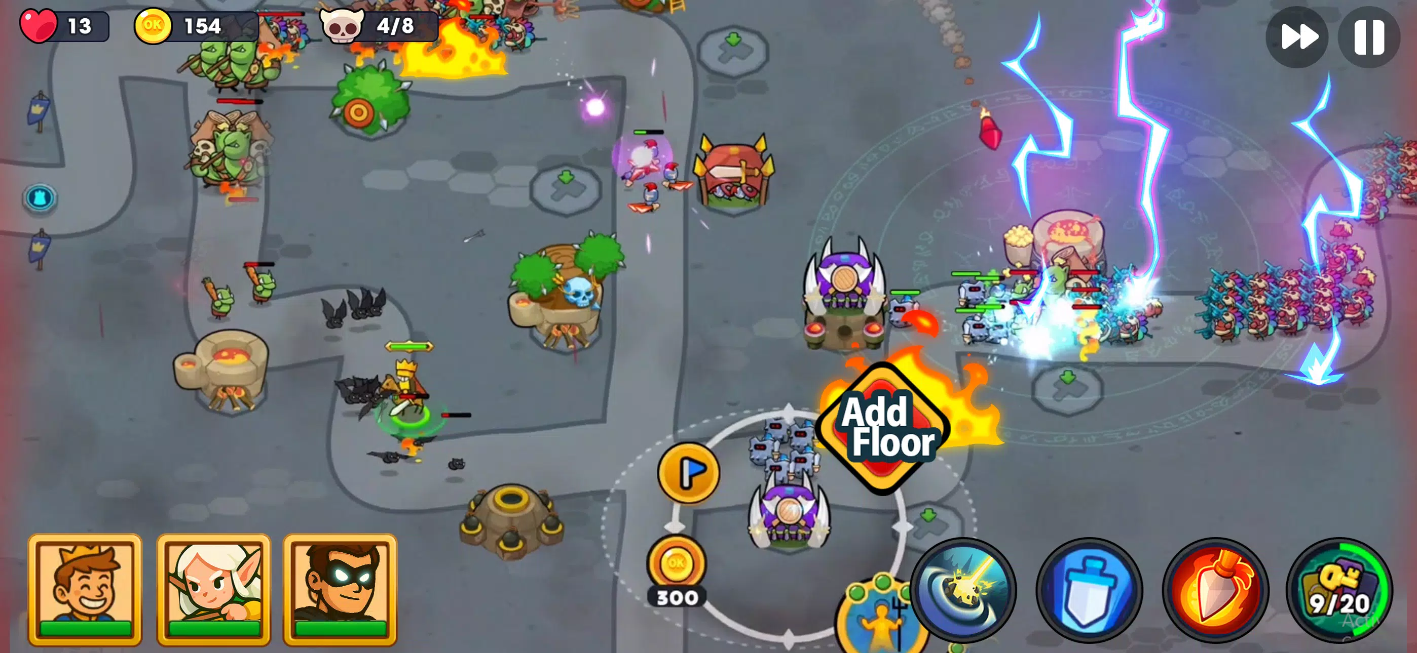 Double Defense TD: Twinhold Screenshot 8