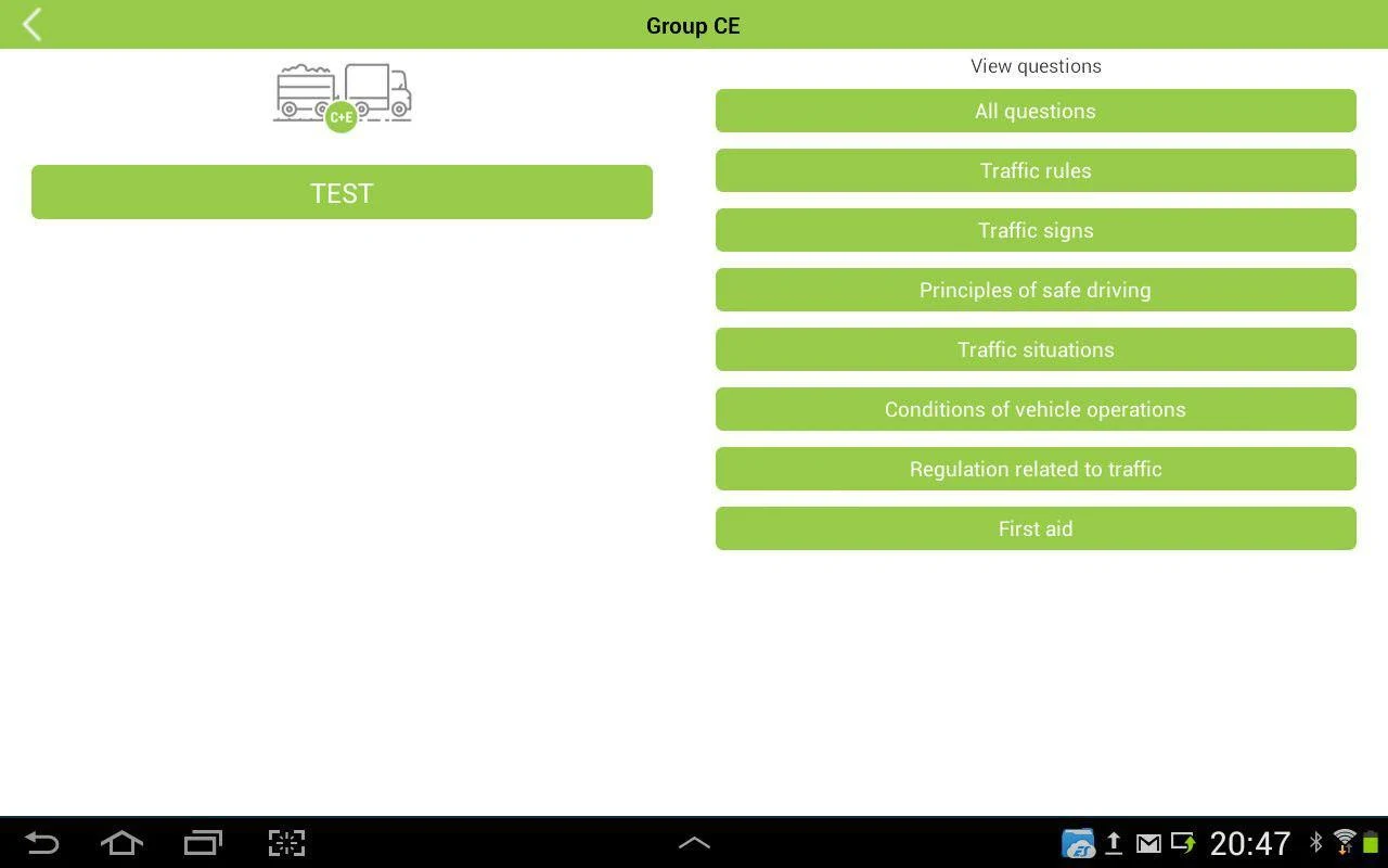 Driving school tests (CZ) Screenshot 9