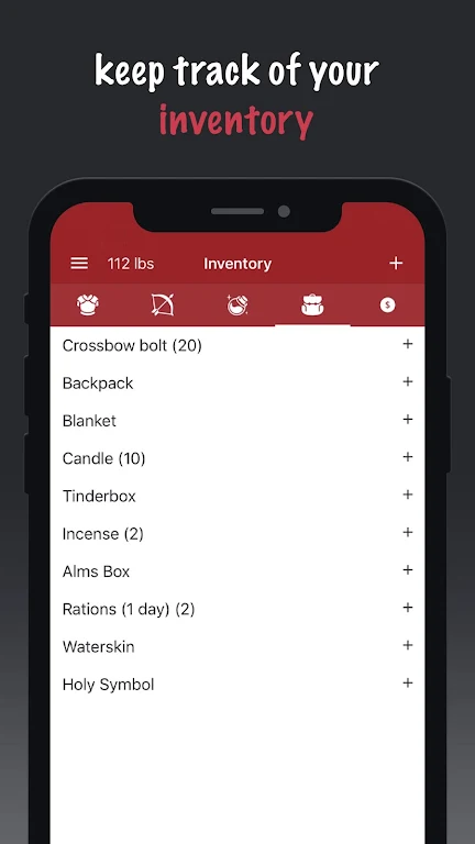 D&D 5e Character Keep Screenshot 4