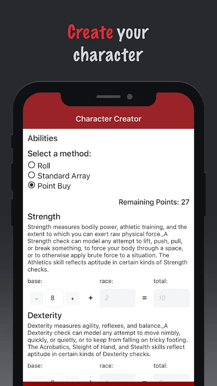 D&D 5e Character Keep Screenshot 2