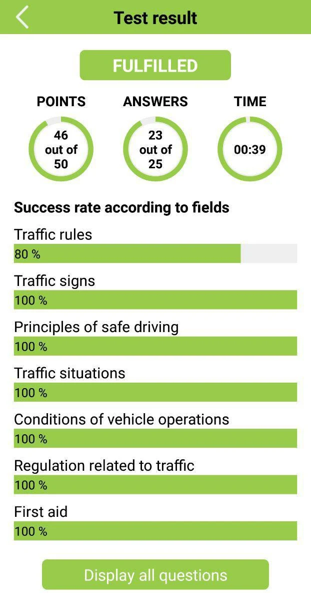 Driving school tests (CZ) Screenshot 6