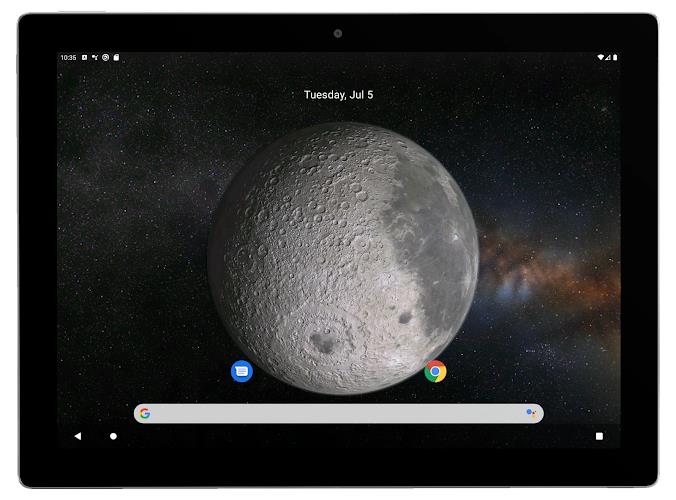 Moon 3D Live Wallpaper Screenshot 10