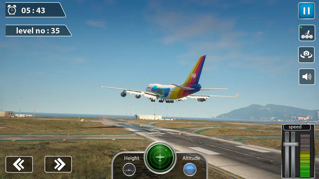 Airplane Flight 3d Simulator Screenshot 2