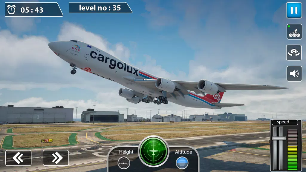 Airplane Flight 3d Simulator Screenshot 1