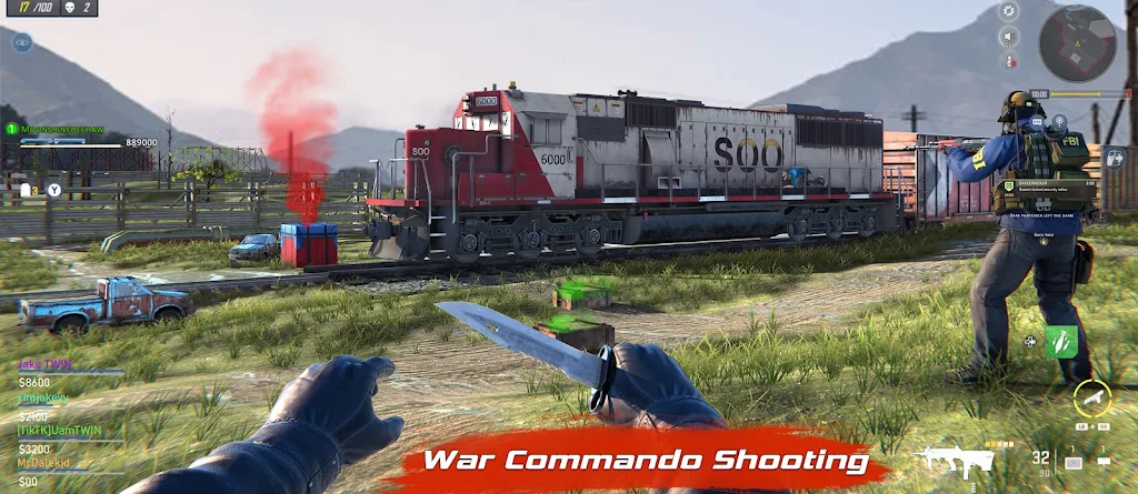 Commando Gun Shooting War Game Screenshot 1