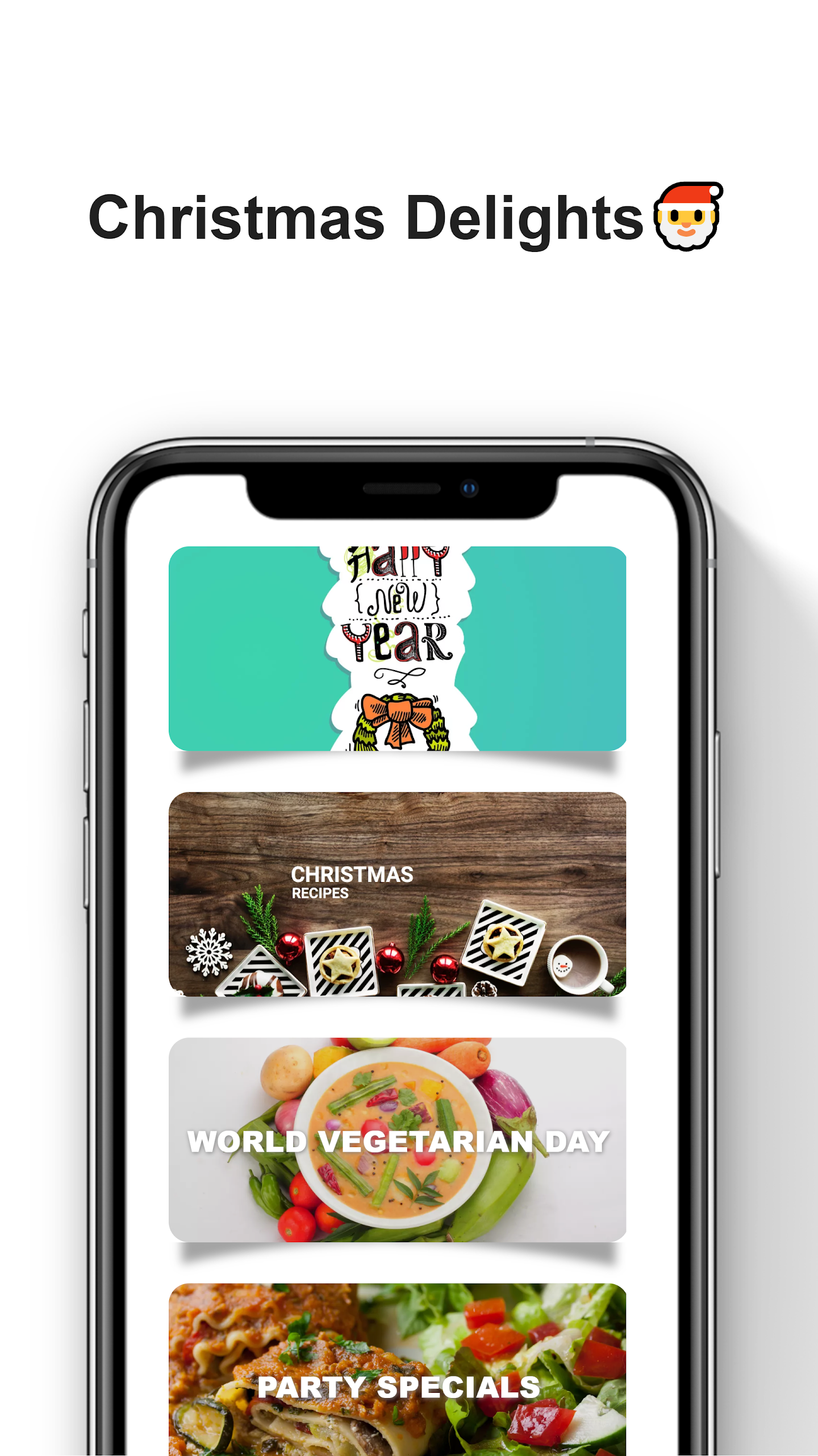 Vegetarian Recipes App Screenshot 1