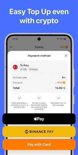 eSIM Mobile Data by YESIM Screenshot 5