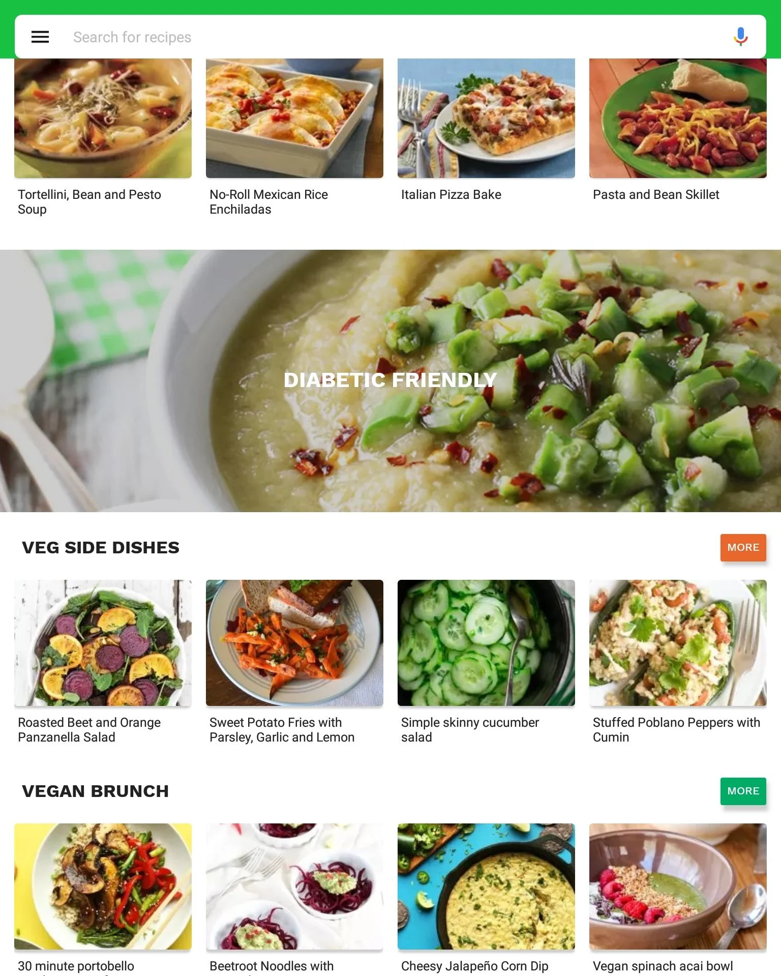 Vegetarian Recipes App Screenshot 10