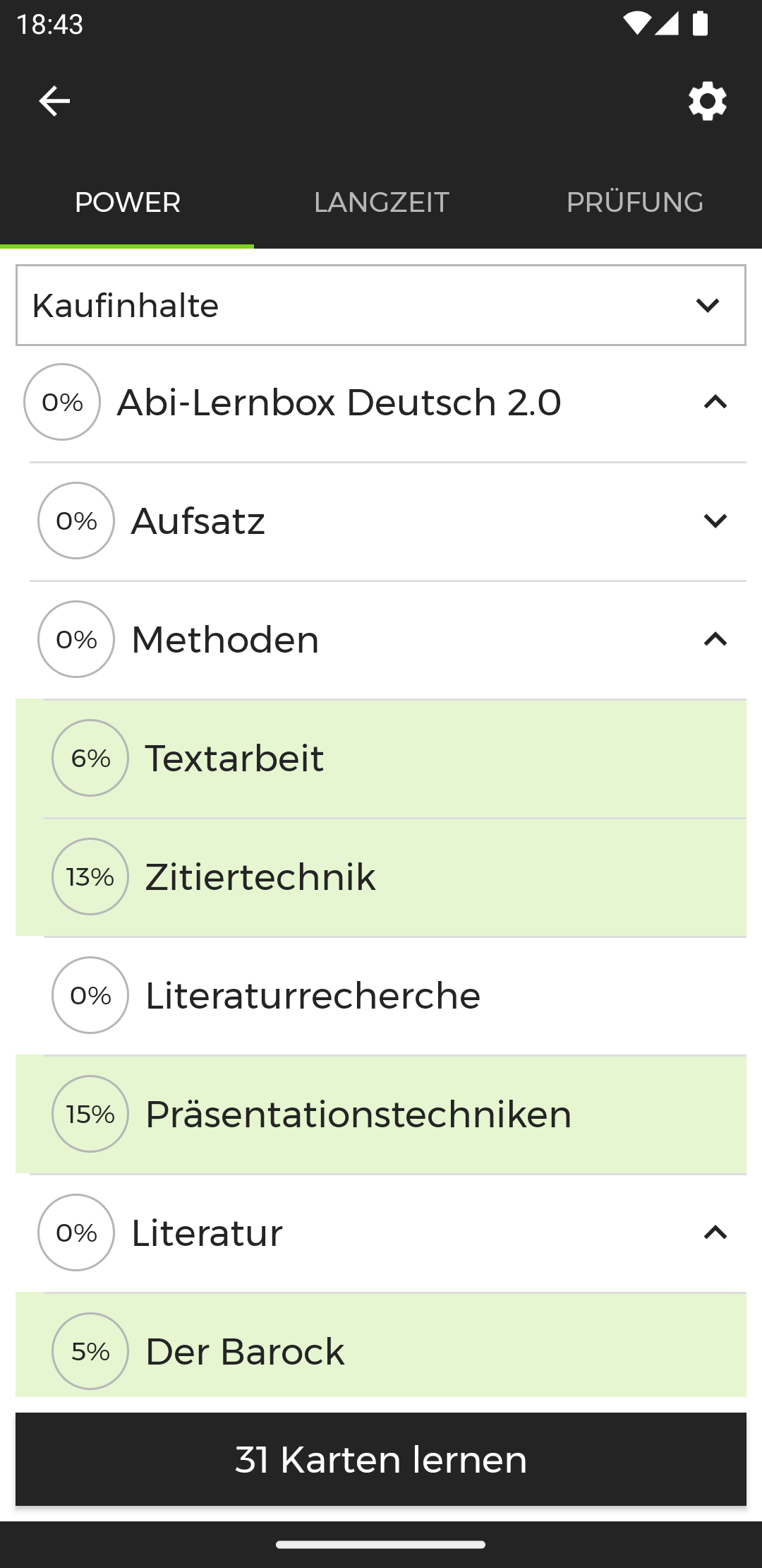 BRAINYOO Learning-App Screenshot 3