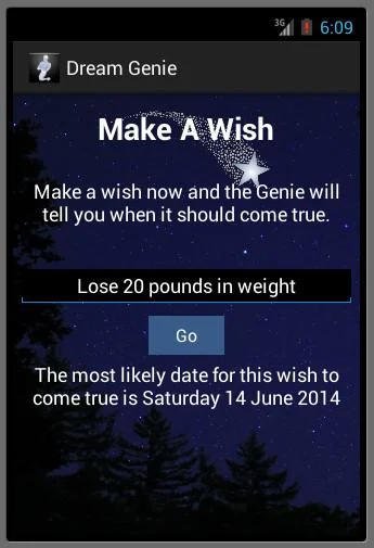 Make A Wish Come True Genie Screenshot 2